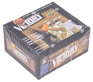 2003/04 Upper Deck Victory Basketball Sealed Retail Box